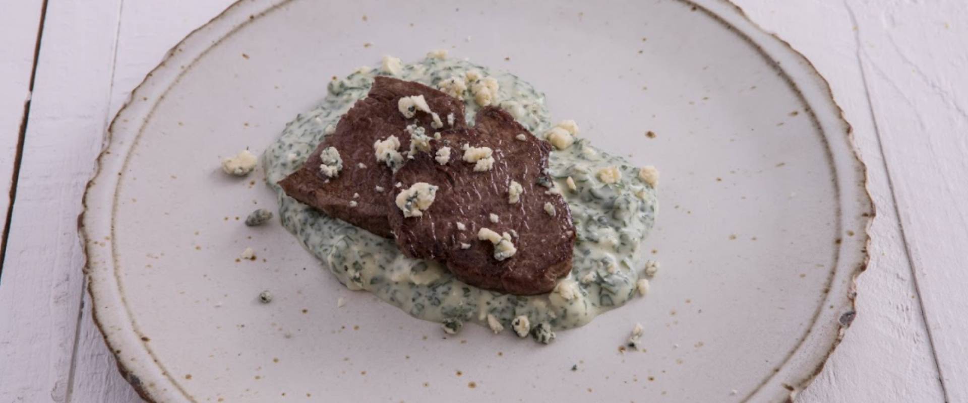 Escalope molho gorgonzola Keep Light